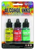 Alcohol Ink Kit - Key West 3 x 14 ml