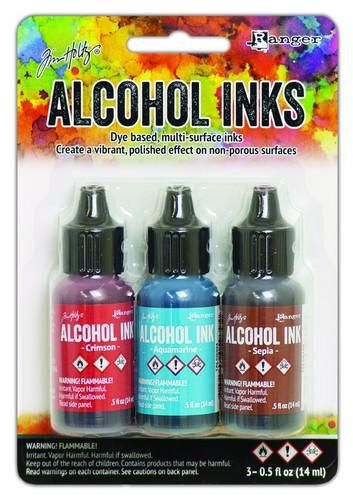 Alcohol Ink Kit - Rodeo 3 x 14 ml - zum Schließen ins Bild klicken