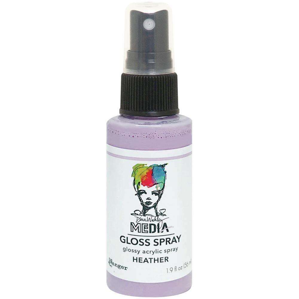 Dina Wakley Gloss Paint Spray - Heather - zum Schließen ins Bild klicken