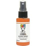 Dina Wakley Gloss Paint Spray - Tangerine von Ran