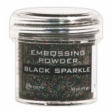 Ranger Embossing Powder - black sparkle Ranger Embossing Powder - black sparkle