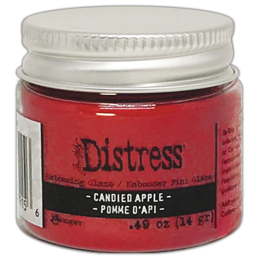 Distress Embossing Glaze - candied apple von Range