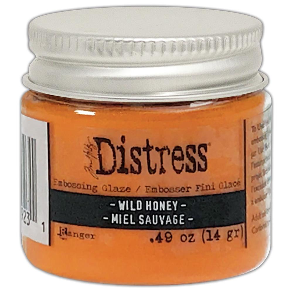 Distress Embossing Glaze - wild honey von Ranger