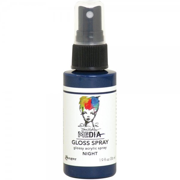 Dina Wakley Gloss Paint Spray - Night