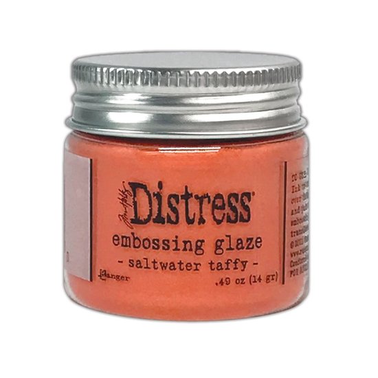Distress Embossing Glaze - saltwater taffy von R