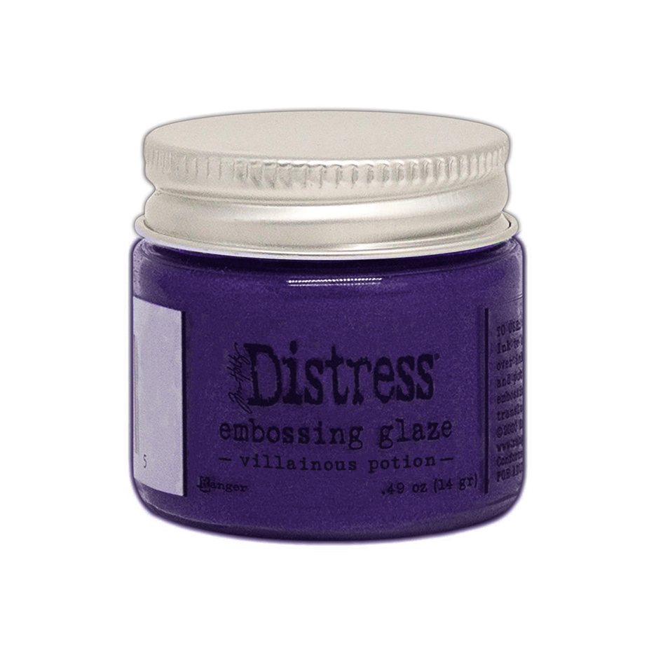 Distress Embossing Glaze - villainous potion von R