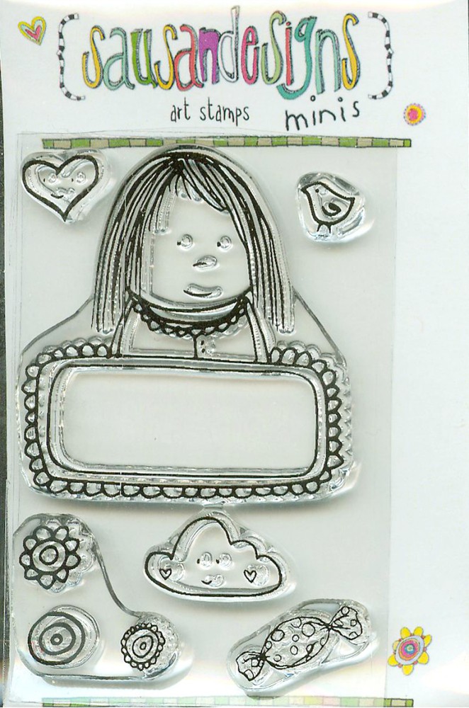 Little Girl - Clear Stamp Minis - zum Schließen ins Bild klicken