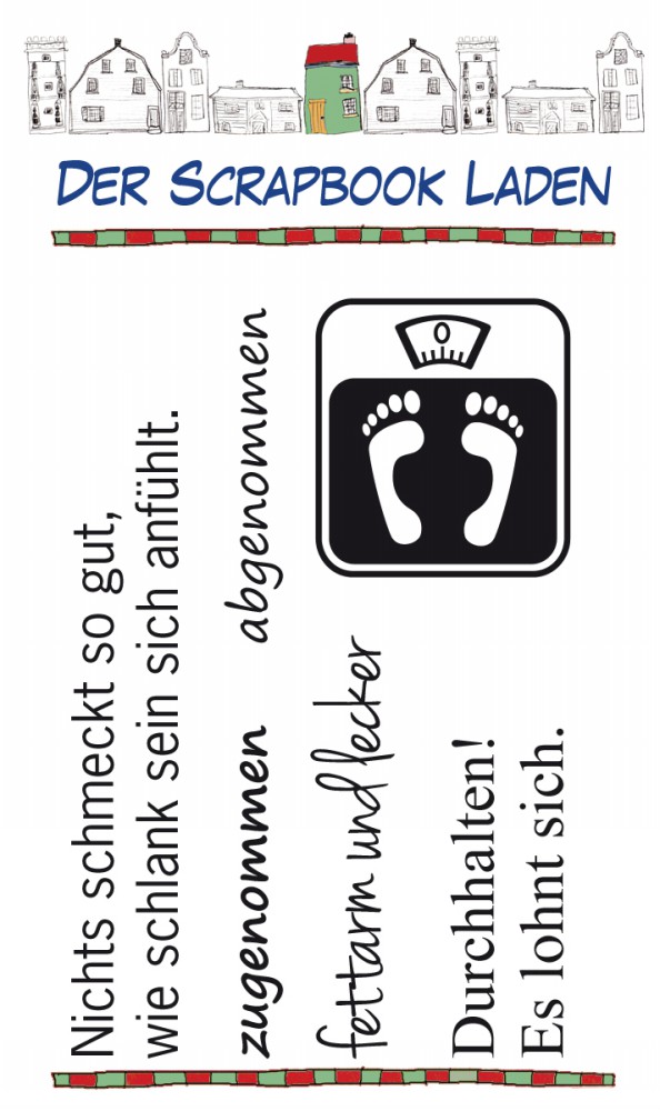 Waage - Clear Stamp Minis - zum Schließen ins Bild klicken