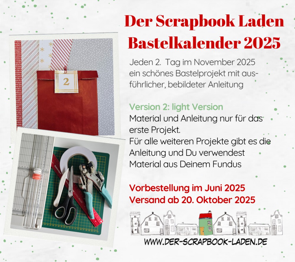Bastelkalender - November 2025 - Light Version