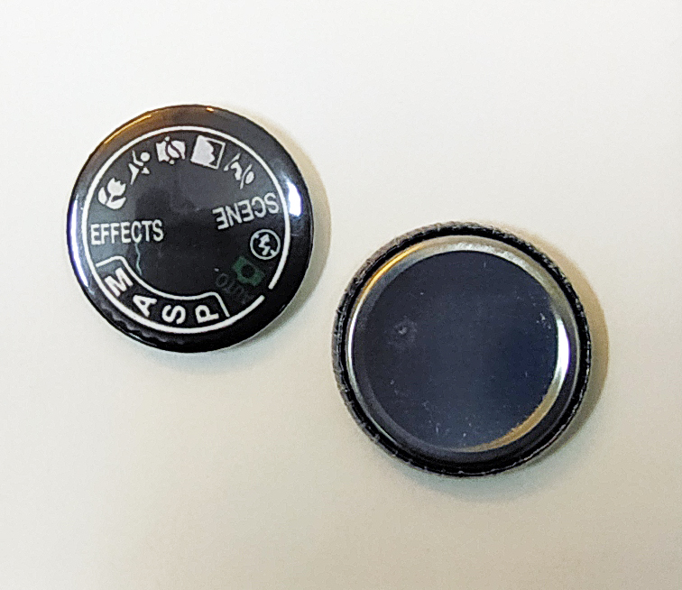 Button - Kameraeinstellung von Der Scrapbook Laden