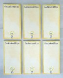 Notizblock - Kellnerblock - Gedankenblitze