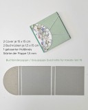 Graupappe mit Halbkreis für Kreativ Set 78