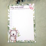 Notizblock - Hetz mich nicht! - Din A6 / 50 Blatt Notizblock - Hetz mich nicht! - Din A6 / 50 Blatt
