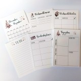 Weihnachtsplaner - A6 Einleger von Der Scrapbook L Weihnachtsplaner - A6 Einleger von Der Scrapbook L