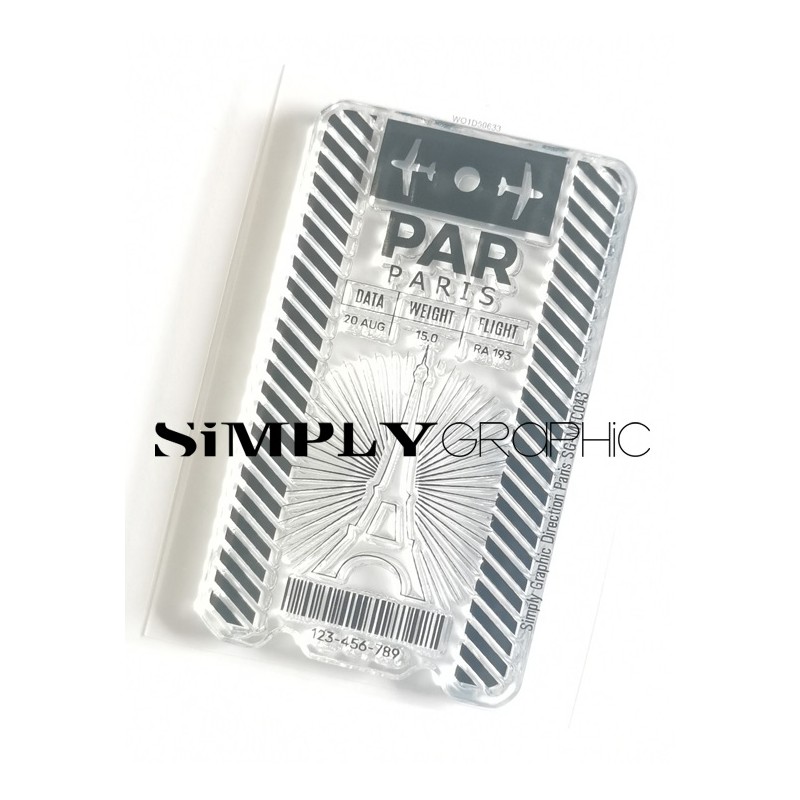mini-planche direction Paris von Simply Graphic