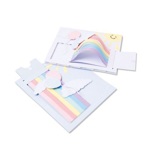 Sizzix Thinlits Die Set - 13PK Rainbow Slider Card - zum Schließen ins Bild klicken