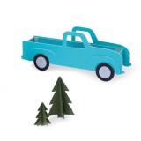 Sizzix ScoreBoards XL Die - Box, Vintage Truck 665 Sizzix ScoreBoards XL Die - Box, Vintage Truck 665