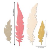 Natural Feathers - Sizzix BigZ Die