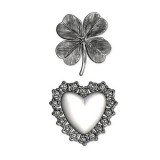 Sizzix 3-D Impresslits Embossing Folder - Lucky Lo Sizzix 3-D Impresslits Embossing Folder - Lucky Lo