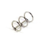 3-ring Binder System - silber 3-ring Binder System - silber