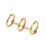3-ring Binder System - gold