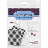 3D Foam Squares - black 308 Stück 3D Foam Squares - black 308 Stück