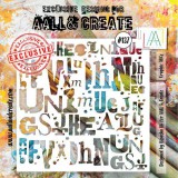 AALL & Create Stencil Graphic Abcs #137 AALL & Create Stencil Graphic Abcs #137