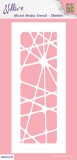 Nellie‘s Choice Mixed Media Stencils Slimline - Ab Nellie‘s Choice Mixed Media Stencils Slimline - Ab