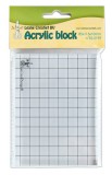 Acrylblock - 85 x 115 x 10 mm Acrylblock - 85 x 115 x 10 mm