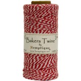 Bakers Twine Spool - Red / White