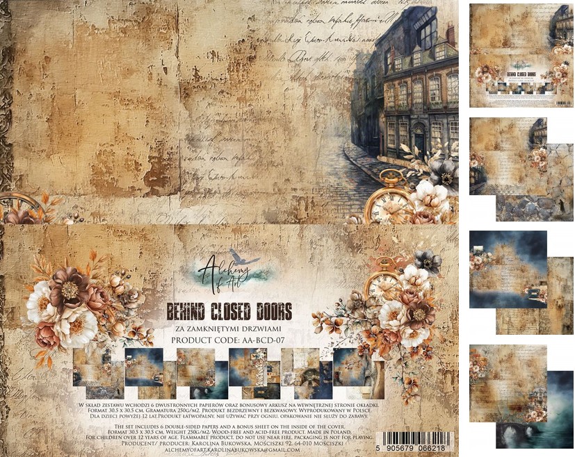 Behind Closed Doors - Paper Collection 30,5x30,5 c