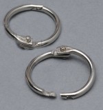 Buchbindering silber 1,9 cm Buchbindering silber 1,9 cm
