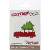Car with Tree - Cottage Cutz Dies Car with Tree - Cottage Cutz Dies