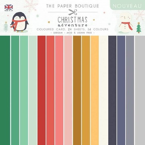 Christmas Adventure - Colored Card Pack 20,3x20,3 - zum Schließen ins Bild klicken
