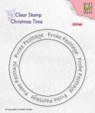 Christmas Time - Nellie Choice Clear Stamp