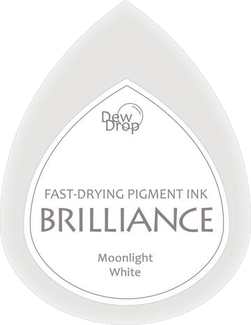 Archival Ink Brilliance Dew Drop Moonlight White - zum Schließen ins Bild klicken