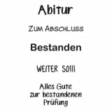 Abgänger 1 - Clear Stamp Set von efco Abgänger 1 - Clear Stamp Set von efco