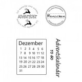 Clear Stamp Set - Advent Clear Stamp Set - Advent