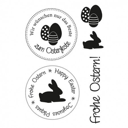 Clear Stempel Set - Ostern 1 - zum Schließen ins Bild klicken