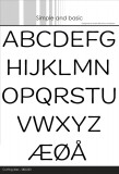 Funky Alphabet Large Letters - Stanzschablonen