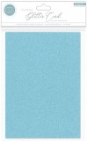 Craft Consortium Glitter Card Sky Blue - Din A4 /