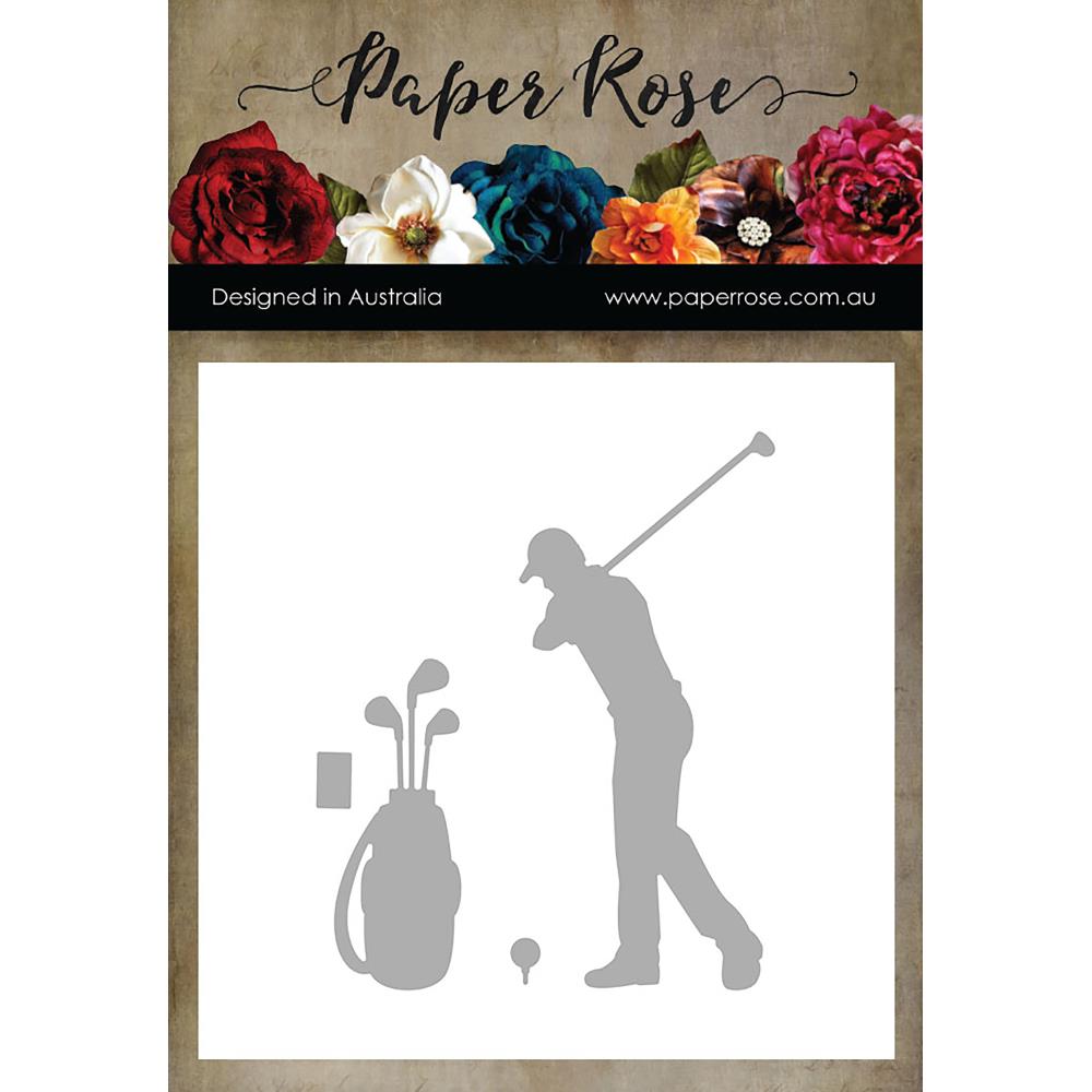 Golfing Set - Paper Rose Dies