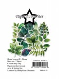 Paper Favourites Die-Cuts A7 Green Leaves #2 Paper Favourites Die-Cuts A7 Green Leaves #2
