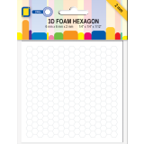 JeJe Foam hexagon - 6 x 6 x 2 mm