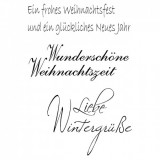 Clear Stamp Set - liebe Wintergrüße Clear Stamp Set - liebe Wintergrüße