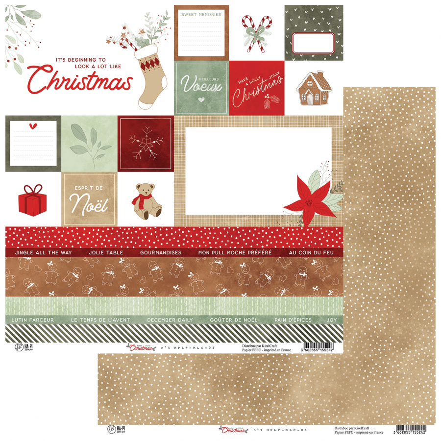 Merry Little Christmas 01 von HaPi Little Fox 30,5