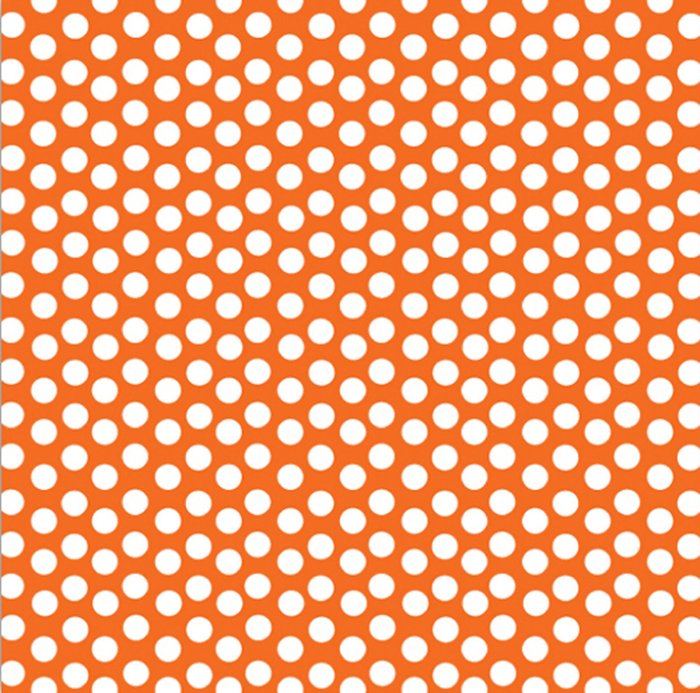 Canvas Corp - Orange White Dot 30,5x30,5 cm