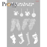 Pronty Mask stencil Weihnachtsränder Pronty Mask stencil Weihnachtsränder
