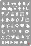 Pronty Bullet Journal Stencil Icons Pronty Bullet Journal Stencil Icons