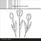 Simple and Basic - Tulips Dies